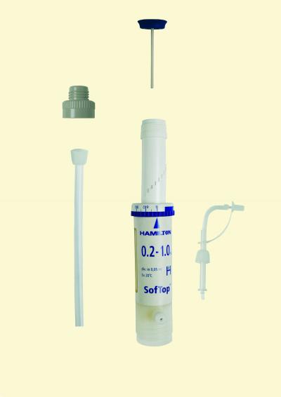 Suction Tube for SofTop Quik Dispensers up to 10 ml, 12 in / SUCTION TUBE SOFTOP UP 10ml