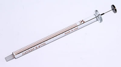 Шприц с наконечником Луэра (без иглы), модель 1701LT, объем 10 мкл, калибр 26s / 1701 LT 10µL Syr