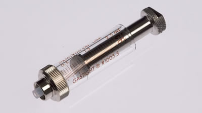 2.5 mL, Model 1005.5 TLL SYR, Long Life Instrument Syringe / SYR, 1005.5TLL, 2.5ML, 30MM