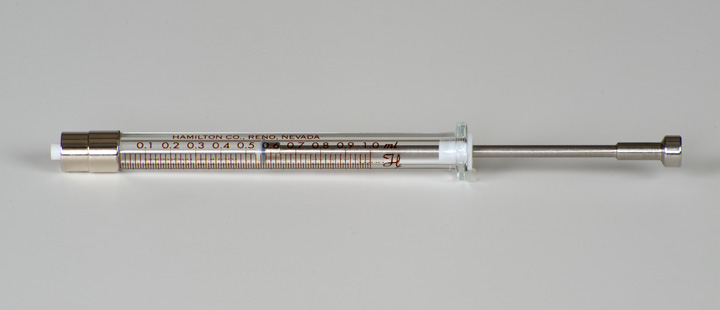 1 mL, Model 1001 TLL SYR, Long Life Instrument Syringe / SYRINGE, 1001TLL, 1ML