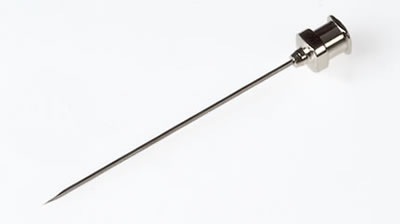 Игла с соединителем из никелированной бронзы  (20/51/2) / N Needle (20/51/2) 6/pk