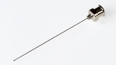 Игла с соединителем из никелированной бронзы  (26/51/2) / N Needle (26/51/2) 6/pk