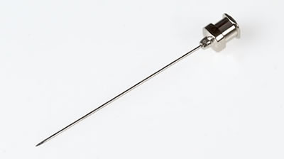 Игла с соединителем из никелированной бронзы  (22s/51/2) / N Needle (22s/51/2) 6/pk