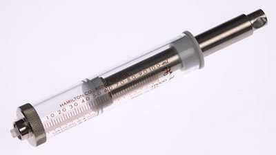 10 mL, Model 1010 TLL SYR, Instrument Syringe / 1010TLL 10ml, PSD/8, PTFE